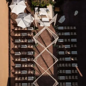 Pérgola Cruzada