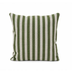Cojin Decorativo Rayas Verdes